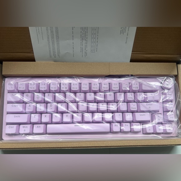 North Base Computer Keyboard - Pink - Picture 10 of 10
